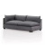 Four Hands BYO: Westwood Sectional - Left Sofa Piece - 82" - Bennett Charcoal