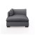 Four Hands BYO: Westwood Sectional - Left Chaise Piece - 43.5" - Bennett Charcoal