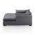 Four Hands Westwood Double Chaise Sectional - 102" - Bennett Charcoal