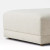 Four Hands BYO: Toland Sectional - Palma Cream - Ottoman