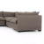 Four Hands Westwood 3 - Piece Sectional - 122" - Torrance Rock (Closeout)