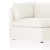 Four Hands BYO: Andre Slipcover Sectional - Broadway Snow - Laf Piece (Closeout)