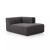 Four Hands BYO: Langham Channeled Sectional - Right Chaise - Saxon Charcoal