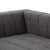 Four Hands BYO: Langham Channeled Sectional - Right Chaise - Saxon Charcoal