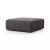 Four Hands BYO: Langham Channeled Sectional - Ottoman - Saxon Charcoal