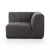 Four Hands BYO: Langham Channeled Sectional - Corner Piece - Saxon Charcoal