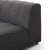 Four Hands BYO: Langham Channeled Sectional - Corner Piece - Saxon Charcoal