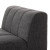 Four Hands BYO: Langham Channeled Sectional - Armless Piece - Saxon Charcoal