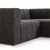 Four Hands Langham Channeled 2 - Piece Sectional - Right Arm Facing - Saxon Charcoal