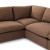 Four Hands Ingel 4 - Piece Sectional W/ Ottoman - Right Arm Facing - Antwerp Cafe