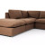 Four Hands Ingel 4 - Piece Sectional W/ Ottoman - Right Arm Facing - Antwerp Cafe