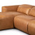 Four Hands Radley Power Recliner 3 - Piece Sectional W/ Chaise - Sonoma Butterscotch - Left Chaise