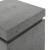 Four Hands Posen Outdoor Square Propane Enclosure - Pewter Concrete