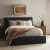 Four Hands Quincy Bed - King - Lisbon Charcoal