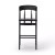 Four Hands Buxton Bar Stool - Black Oak