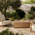 Four Hands Messo Outdoor Coffee Table - 70" - Stained Toasted Brown