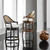 Modern History Lyon Bar Stool - Ebony