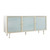 Modern History Seaglass Three Door Credenza