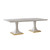 Modern History Windward Dbl Ped Dining Table