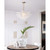 Regina Andrew Bubbles Chandelier - Clear Natural Brass