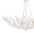 Regina Andrew River Reed Basin Chandelier - White