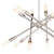 Regina Andrew Cobra Chandelier Small - Polished Nickel