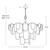 Regina Andrew Echo Chandelier - Natural Brass