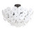 Regina Andrew Poppy Glass Semi Flush Mount - White