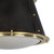 Regina Andrew French Maid Flush Mount - Blackened Brass & Natural Brass