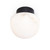 Regina Andrew Parker Alabaster Flush Mount - Oil Rubbed Bronze