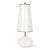 Regina Andrew Hattie Concrete Mini Lamp - White And Natural Brass