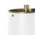 Regina Andrew Hattie Concrete Mini Lamp - White And Natural Brass