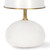 Regina Andrew Hattie Concrete Mini Lamp - White And Natural Brass