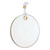 Regina Andrew Porter Mirror - Natural Brass