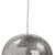 Regina Andrew Pierced Metal Sphere Pendant - Polished Nickel