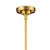 Regina Andrew Cafe Pendant Medium - Natural Brass