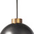 Regina Andrew Montreux Pendant - Oil Rubbed Bronze And Natural Brass