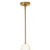 Regina Andrew Salon Pendant - Natural Brass