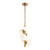 Regina Andrew Styx Vertical Pendant - Natural Brass