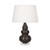 Small Triple Gourd Accent Table Lamp - Coffee