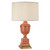 Mary McDonald Annika Table Lamp - Natural Brass - Tangerine Lacquer