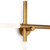 Regina Andrew Cass Sconce - Natural Brass