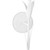 Regina Andrew River Reed Sconce Single - White