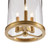 Southern Living Adria Pendant - Natural Brass