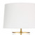 Southern Living Magelian Glass Table Lamp - Natural Brass