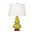 Small Triple Gourd Table Lamp - Citron