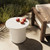 Amber Lewis x Four Hands Paz Outdoor End Table - Plaster Molded Concrete