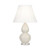 Small Double Gourd Table Lamp - Bone