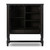 Amber Lewis x Four Hands Bari Bar Cabinet - Cracked Smoked Black Veneer