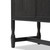 Amber Lewis x Four Hands Bari Bar Cabinet - Cracked Smoked Black Veneer